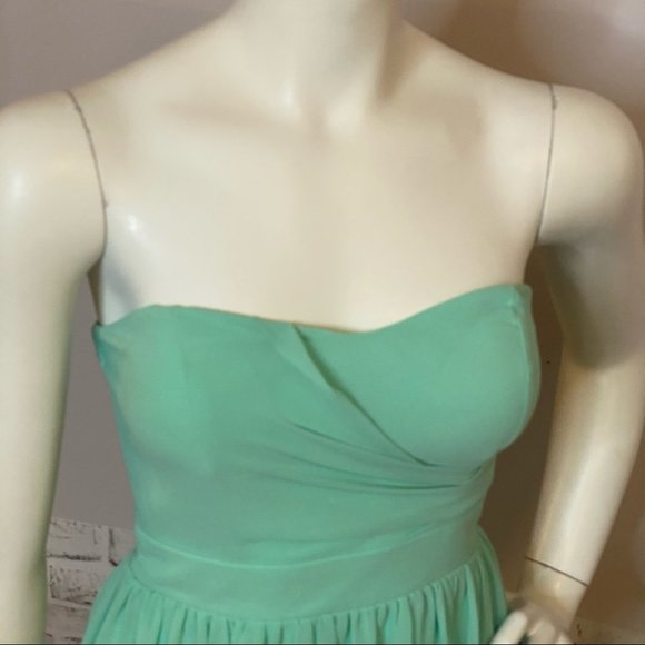 Guess Strapless Mint Mini Dress - Picture 7 of 11